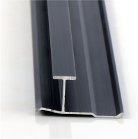 Соединительный профиль прямой (черный) - GDHSGZ-0800
