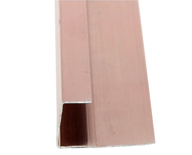 Завершающий профиль (цвет розовое золото) GDHSNJ-0807