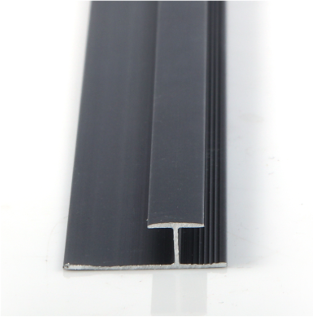 Соединительный прямой профиль (черный) - PCSB-07