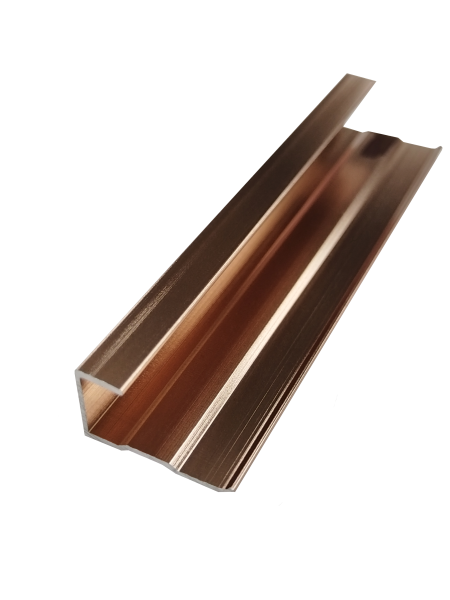 Завершающий профиль (цвет розовое золото) GDHSNJ-0805