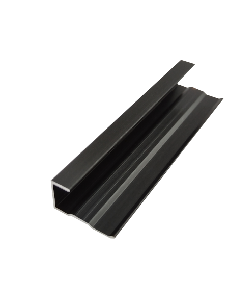 Завершающий профиль (цвет черный) - GDHSSK-0801